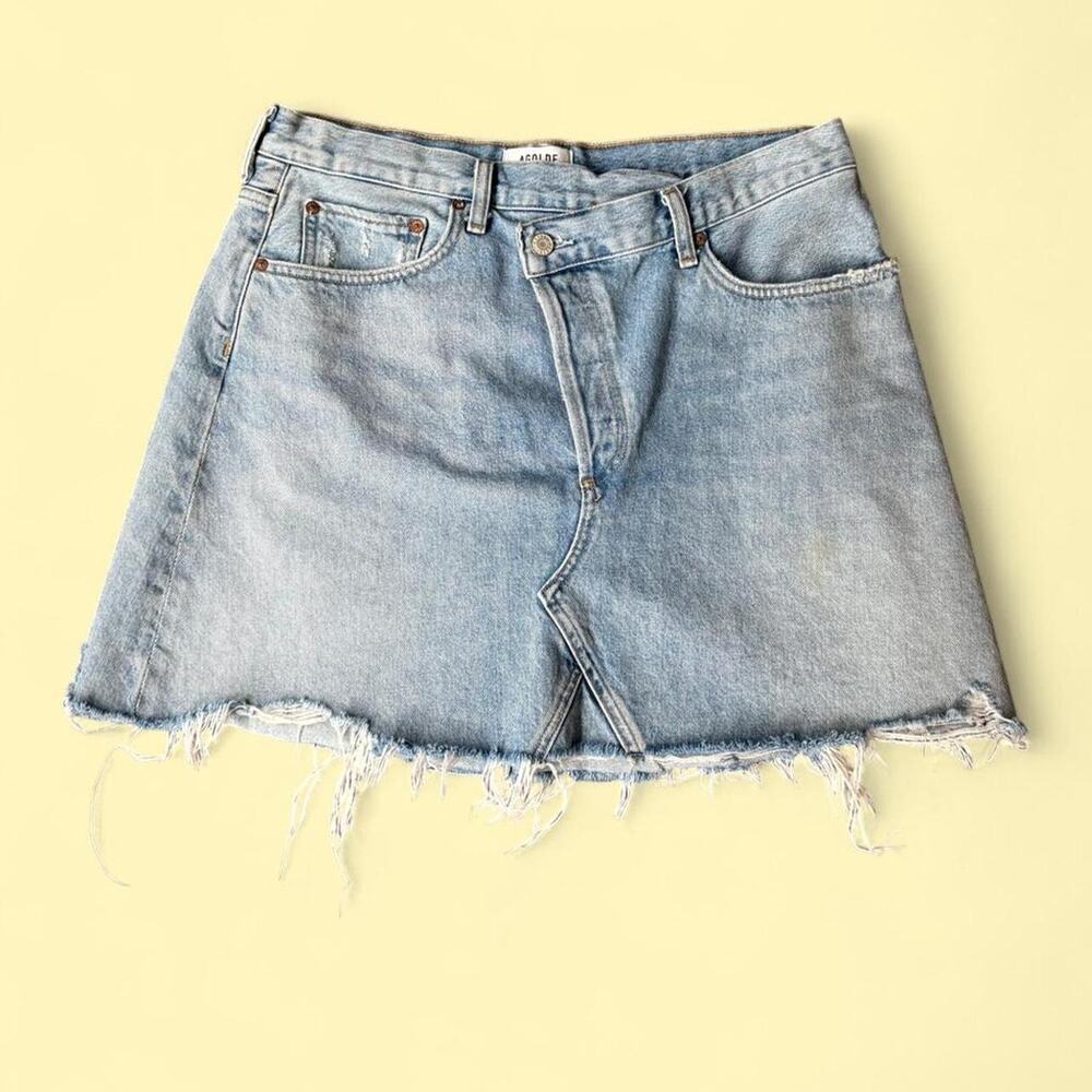 AGOLDE Criss Denim Skirt Size 31